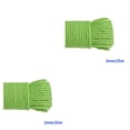 thumbnail image 1 of Langgg Color Hemp Rope Roll Making Tool 100 Cotton rope colorful twine macrame cord string thread Handmade String accessory DIY cord green 2mm x 25m 2Set, 1 of 6