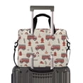 thumbnail image 2 of FORMRS 16" Laptop Bag Carrying Sleeve Case with Handle Travel Shoulder Briefcase, Fire Truck Pattern, 2 of 8
