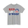 thumbnail image 2 of Red White & Woof Shirt, 4th of July T Shirt, Gift For American ID-0412-O1HO, 2 of 13