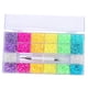 thumbnail image 1 of 5000 piezas Nagelkralen Versieringen Decoratie Plaksteen Gemengde Kleur Nail Art 20 Rejillas 25cmx10cm, 1 of 8