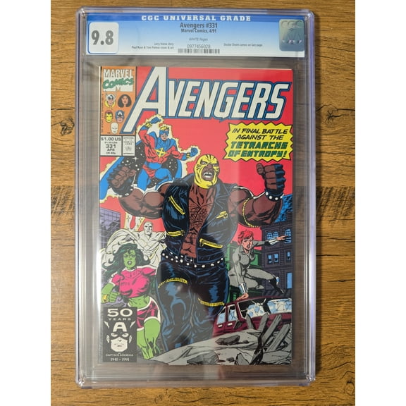 Avengers #331 - CGC 9.8 Comic Book