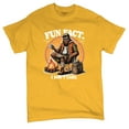 thumbnail image 5 of Bigfoot Fun Fact T-shirt Sasquatch Hide and Seek Champ Camping Joke Men's Tee, 5 of 7