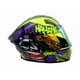 thumbnail image 1 of Casco cerrado Half brillante con visor espejo y lente humo, certificado ECE 22.06, talla M., 1 of 5