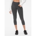 thumbnail image 2 of GapFit Sport Compression Legging Capris, Color: charcoal gray, Size XS, 2 of 2