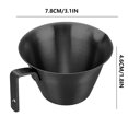 thumbnail image 2 of TIMIFIS Measuring Cup 304 Stainless Steel Measuring Cup 100ml Extraction Cup with Scale Small Cup with Handle Coffee Milk Measuring Cup Kitchen Appliances, 2 of 5
