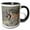 Black/White, variant on 3drose, Pronghorn Antelope Buck, Grand Tetons National Park, Wyoming, Wild, 11oz Two-tone Black Mug