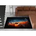 thumbnail image 3 of Saxophone Rug, Fire and Water Rugs, Jazz Rugs, Jazz Music Rug, Music Rug, Corridor Rug, Wall Hanging Rug, Living Room Rug, Bridesmaid Gift, 3.3'x9.2' - 100x280 cm, 3 of 5