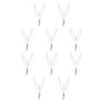 thumbnail image 3 of Sonducket Collar de cadena Hojas Joyas estéticas Gargantilla multicapa Accesorios de hojas Collares en capas Accesorios de diario Plata Plata 10Conjunto, 3 of 6
