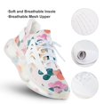 thumbnail image 3 of Watercolor Flowers Walking Shoes for Men Woman Lightweight Tennis Fashion Elastic Sports Shoes Cushion Basketball Shoes, 3 of 7