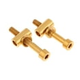 thumbnail image 2 of Tornillos fijos para bicicleta, 2 uds., titanio M5x30//35/40mm, tornillo fijo para sillín de M5x35 Sharpla Tornillo del poste del asiento del titanio, 2 of 7