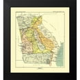 thumbnail image 2 of Hoen 20x22 Black Modern Framed Museum Art Print Titled - Georgia - Hoen 1896, 2 of 5