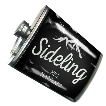 

NEONBLOND Flask Mountains chalkboard Sideling Hill - Maryland
