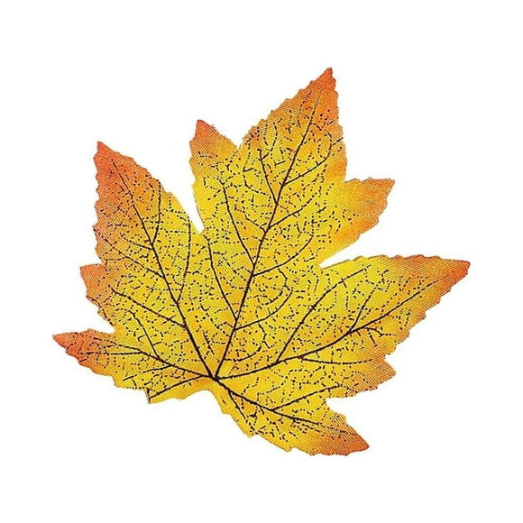 11 Colors Artificial Maple Leaves Fake Fall Leaf Events Party Shower Decor D