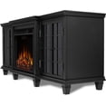 thumbnail image 5 of Real Flame Marlowe 70" Electric Fireplace TV Stand in Black, 5 of 9