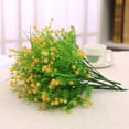 thumbnail image 2 of Artificial Flowers Babysbreath Fake Water Plants Bouquet 6 Bundle Fake Plants Wedding Bridle Bouquet Outdoor Home Office Christmas Decor (Red), 2 of 5