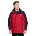 thumbnail image 1 of Tri-Mountain Climax 9300 Colorblock nylon parka, X-Large Tall, Red/Black, 1 of 2