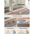 thumbnail image 5 of Vintage Dark Grey Stripes Area Rug for Bedroom 2.7x5 Ft Peeling Paint Effect Theme Super Soft fuzzy Throw Rug Non-Slip Fluffy Plush Indoor Floor Carpet for Living Room Nursery Home Decor, 5 of 8