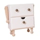 thumbnail image 3 of Organizador de cajones de escritorio, cajón de mesa, tocador, caja de almacenamiento de madera rústica para blanco, 3 of 9