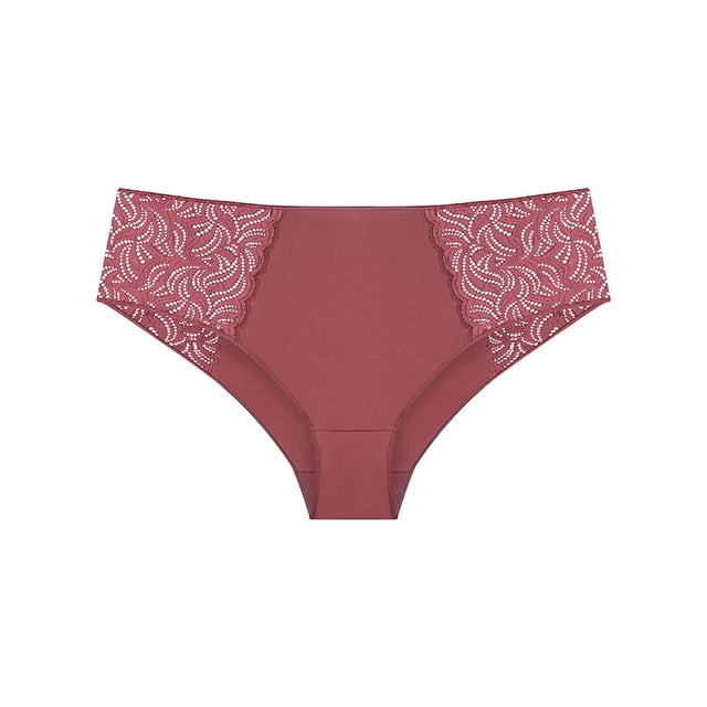 Bikini Curvation para Dama, con Detalles de Encaje Café Talla G