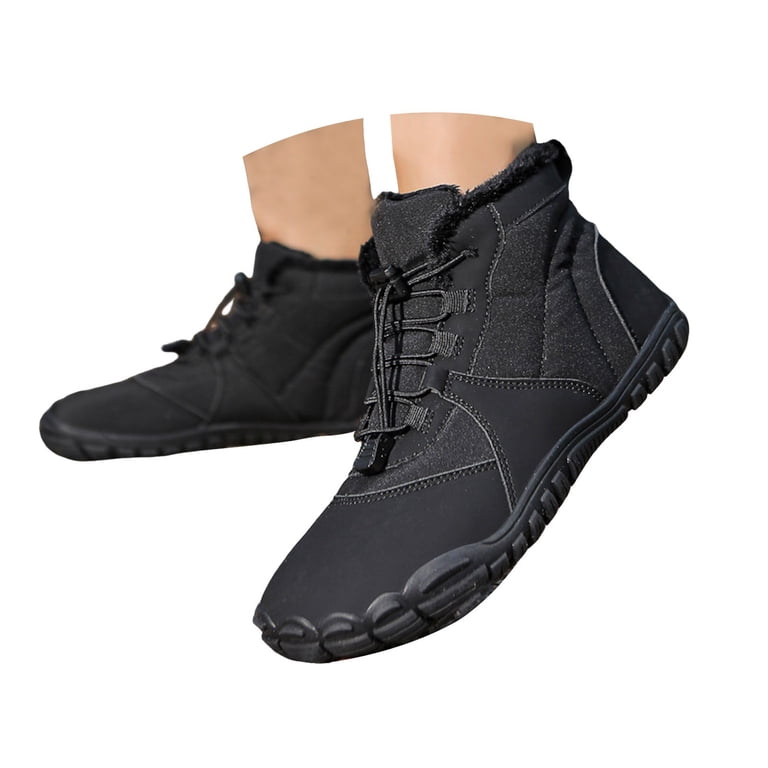 YLYL Womens Mens Winter Snow Boots Warm Fur Lined Waterproof  display picture 2