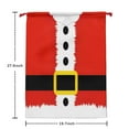 thumbnail image 5 of Christmas Bags Drawstring,Red Christmas Santa Costume Pattern Large Xmas Christmas Gift Bags,Reusable for Xmas and New Year Party Favors and Supplies,27.6" X 19.7", 5 of 5