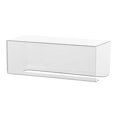 thumbnail image 4 of Soporte de papel higiénico Caja de pañuelo de toalla de toalla a mano organizador acrílico multiuseo montado en la pared despejado para el hotel de blancas, 4 of 9