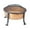 Copper, variant on Fire Sense Fire Pit Barzelonia Copper-look Firepit Included Screen Lift Tool & Cooking Grate-Round-26"