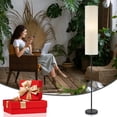 thumbnail image 5 of NATYSWAN 65" Paper Floor Lamp - Minimalist Skinny Tall Lamp for for Living Room - LED Bulb Included&Pull Chain Switch - Stand Corner Lamp for Bedroom, Home Office, 5 of 7