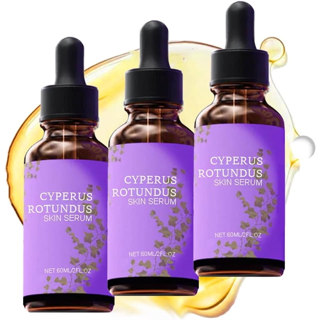 Suero de aceite de Cyperus rotundus para la depilación, calmante y suave, ligero, para rostro, brazos y piernas, todo tipo de piel, 60 ml