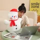 thumbnail image 4 of Juguete de peluche de árbol de Navidad para niños, muñeco de nieve, hombre de jengibre, lindo regalo de cumpleaños1692, 4 of 5