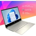 thumbnail image 2 of HP Pavilion x 360 2-in-1 14" FHD Touchscreen Laptop, Intel Core i5-1135G7, 8GB RAM, 256GB PCIe SSD, Fingerprint Reader, Iris Xe Graphics, HD Webcam, Win 11, Warm Gold, Hotface 32GB USB Card, 2 of 7