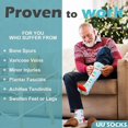 thumbnail image 4 of Compression Socks for Women and Men 3 Pairs 20-30 mmHg Knee High Christmas Compression Stockings Circulation Best for Running Athletic Nurses, 4 of 5