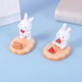 thumbnail image 4 of Lishi Cute Rabbit Resin Smartphone and Tablet Holder Stand, 4 of 5