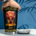 thumbnail image 5 of Personalized Black Queen Nutrition Facts Tumbler 20oz Tumblers with Lid Gift for African American Afro Black Girl Encouragement Birthday Women Day, 5 of 6