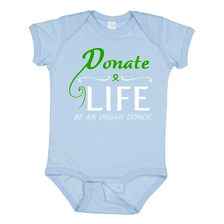

Inktastic Donate Life-Be an Organ Donor Gift Baby Boy or Baby Girl Bodysuit