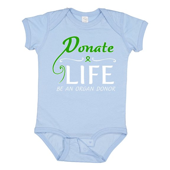 Inktastic Donate Life-be an Organ Donor Boys or Girls Baby Bodysuit