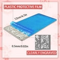 thumbnail image 2 of Juego de 3 placas de estampado de uñas con textura floral, 61 diseños de hojas y flores, decoración para uñas, plantillas para uñas, placas de acero inoxidable con imágenes para uñas., 2 of 7