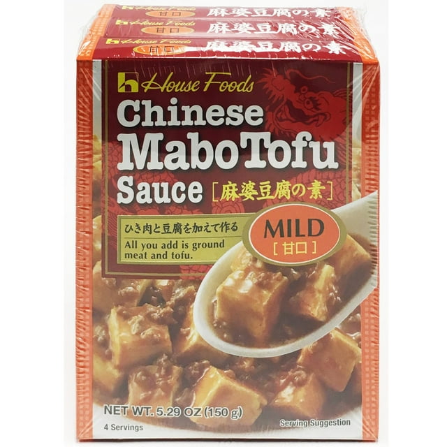 Chinese Mabo Tofu Sauce, Mild, 5.29 oz., 3 pk.