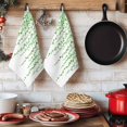 thumbnail image 6 of Green Polka Dots Kitchen Towels Set of 4, Vintage Abstract Art Watercolor Absorbent Dish Towels for Kitchen, Microfiber Hand Towel, Quick Drying Tea Towel for Cleaning Decorative Dishcloths, 6 of 7
