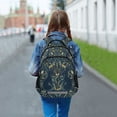thumbnail image 6 of FORMRS Kids School Backpack Elementary Student Unisex Travel Bookbag with Reflective Stripes, Shadowy Forest Pattern, 6 of 7