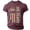 v#88Brick Red374, variant on Men'S Tee Stars And Stripes U.S.A. 250 Years Graphic Freedom Short Sleeve Crew Neck For 4th Of July Camping Trip Nautical Tops,Dark Green,S
