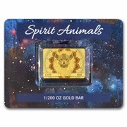 2026 Samoa 1/200 oz Gold Spirit Animals Collection: Lion