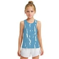 thumbnail image 2 of Posijego Débardeurs pour Garçons et Filles, Col Rond Sans Manches, T-Shirts d'Été pour Enfants, 2 of 6