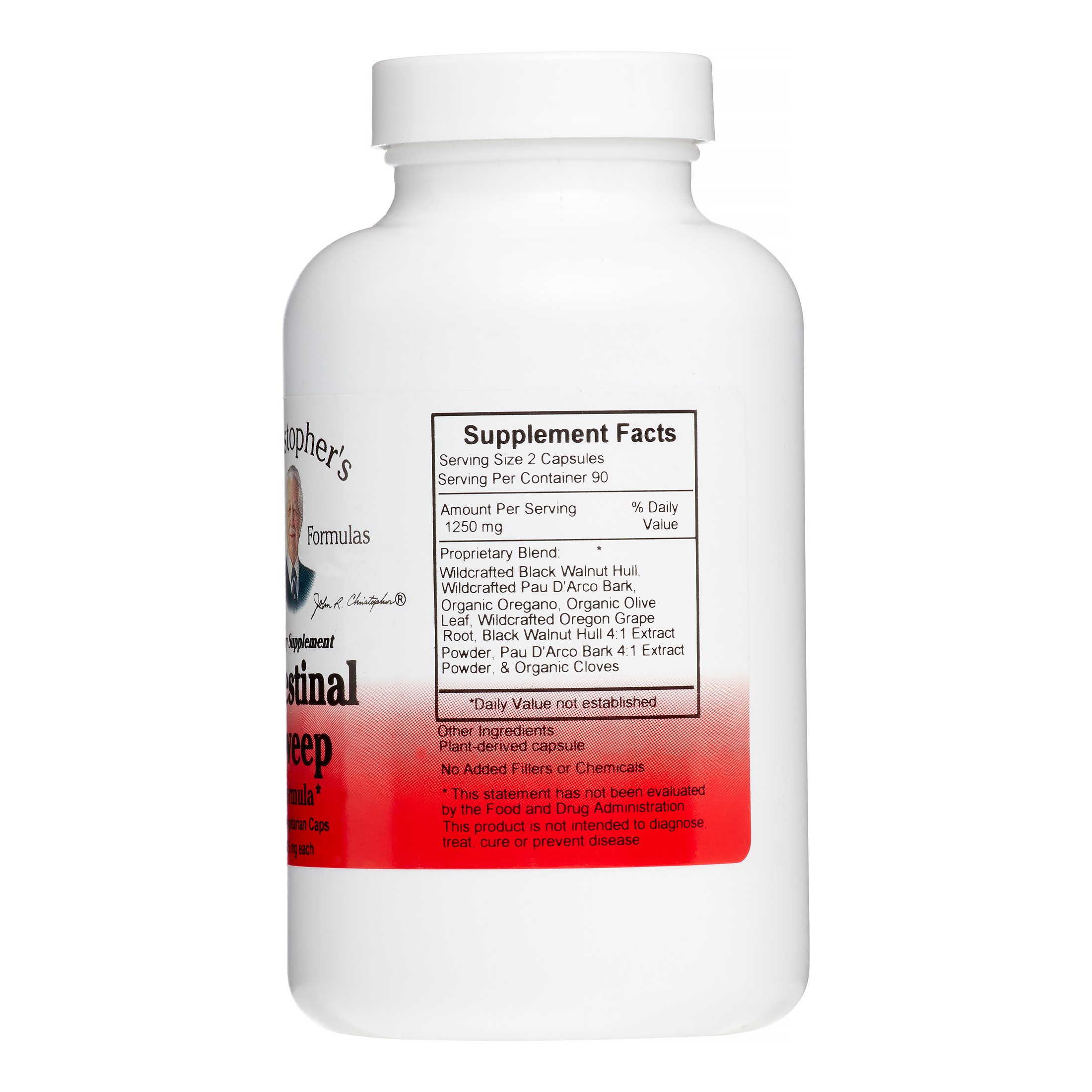 Christopher's Original Formulas Intestinal Sweep, 180 Ct
