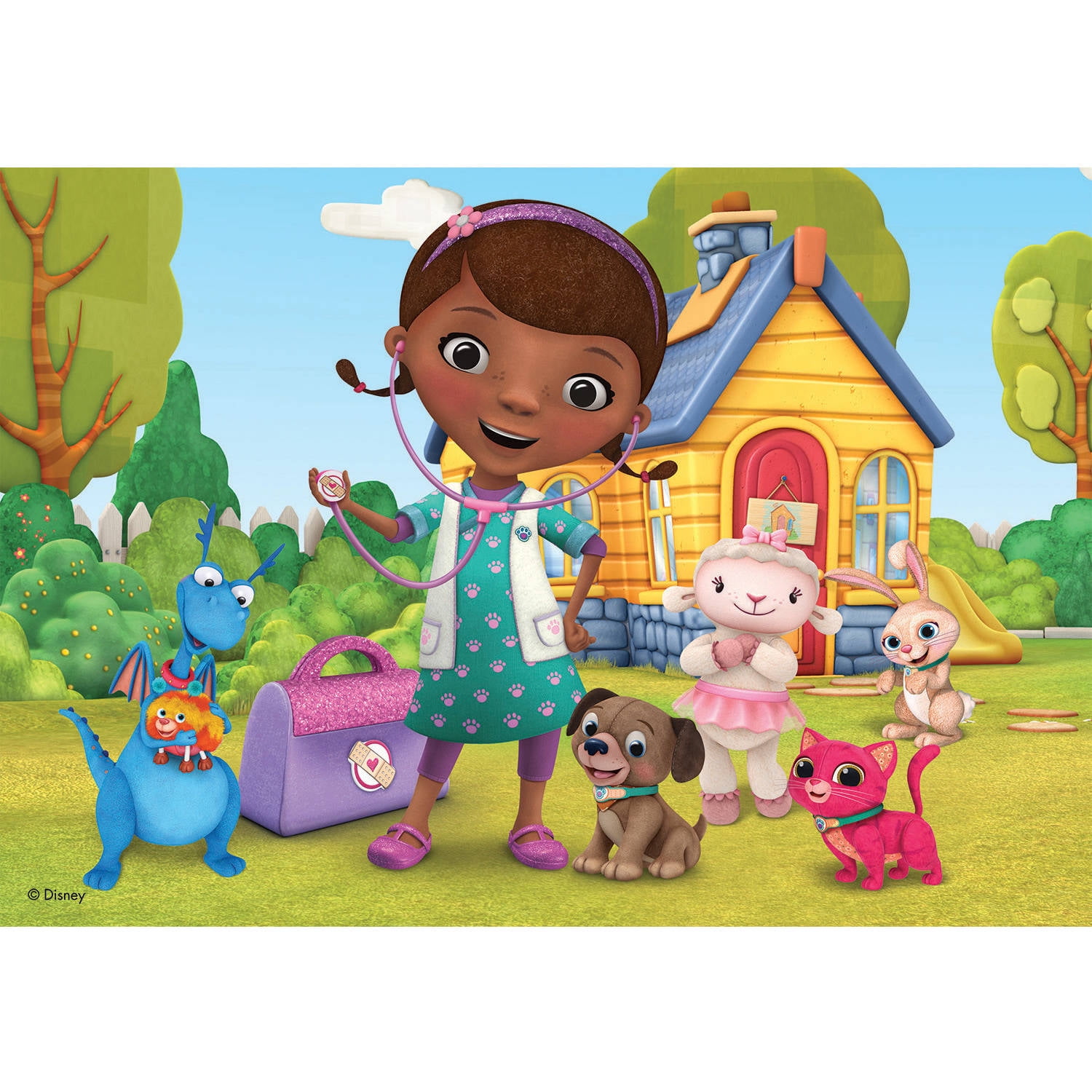 Ravensburger Disney Doc McStuffins Pet Vet 24 Piece Kids Jigsaw