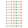 thumbnail image 4 of Bgsha Clips de Support Pratiques pour Plantes en Forme de Libellule 100 Plastique Blanc, 4 of 9