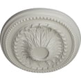 thumbnail image 3 of Ekena Millwork 18 1/2"W x 13 1/2"H x 1 7/8"P Saverne Ceiling Medallion, Hand-Painted Pot of Cream, 3 of 4