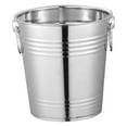 thumbnail image 5 of PTOOTP Wine Bucket Silver 1Pcs 6.3X6.3X5.9In, 5 of 8
