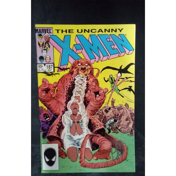 Pre-Owned The Uncanny X-Men #187 *signed* 1984 Marvel Comics Comic Book