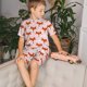 thumbnail image 4 of Balery cute fox pink Conjunto de Pijama Infantil de Manga Corta con Estampado – Ropa de Dormir de Algodón Suave-Medium, 4 of 6